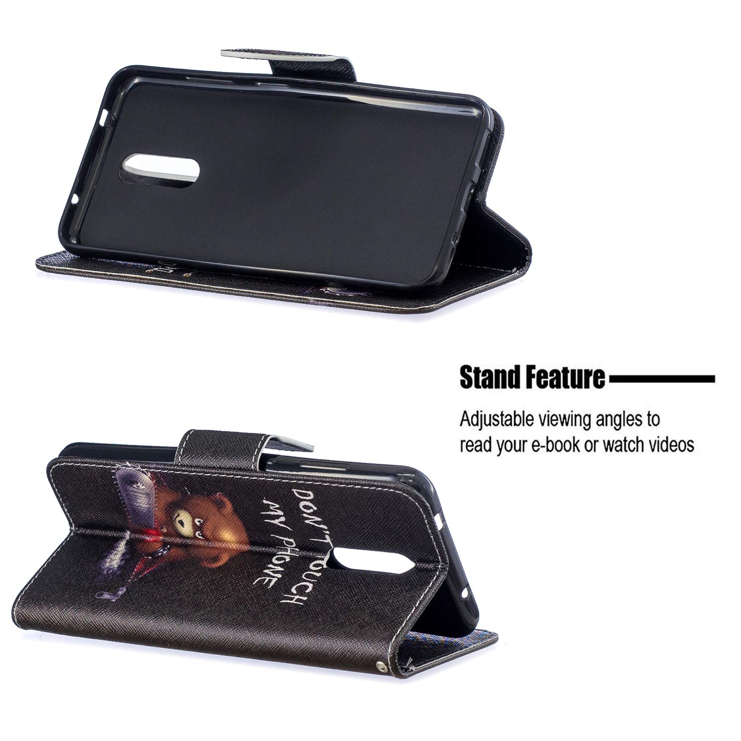 Coque à Clapet Pour Nokia 3.2 32GB - Style Bookstyle Flip - TPU Noir - Neuf Sous Blister