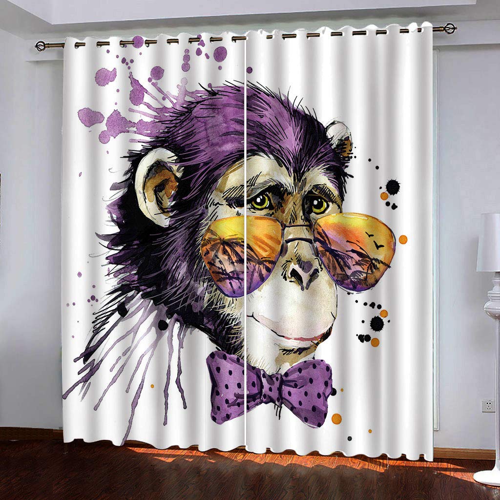 Rideau occultant thermique pour fenêtre de chambre et salon déco blanc motif