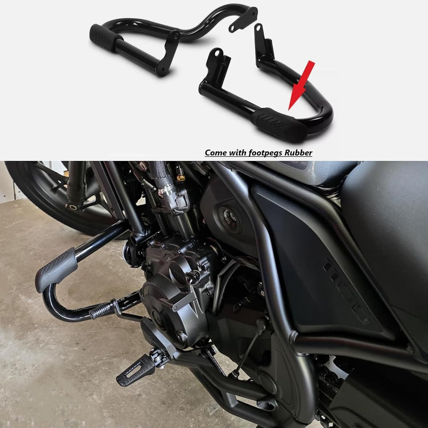 Motorcycle Highway Engine Guard Protector Crash Bar Frame Protection Bumper Protector for Rebel CMX 1100 Rebel 1100 DCT 2021-2025
