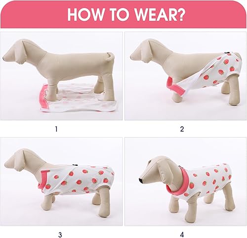 Miniatura 38 de SAWMONG Traje de recuperación para perros, traje de recuperación para perros después de la cirugía, traje quirúrgico de esterilización para perros