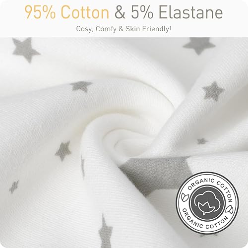 Miniatura 5 de Saco de transición para envolver con mangas hasta los brazos y puños de manoplas, saco de dormir autolesajante con cremallera de 2 vías, manta de