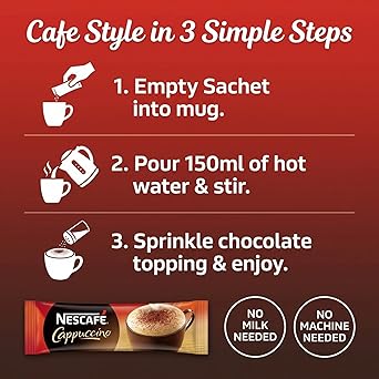 Nescafe Cappuccino 10pk