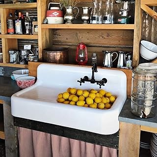 27 Guest Bathroom Ideas To Impress Every Visitor 123 Vintage Tub & Bath Cora 42 Inch Cast Iron Farmhouse Drainboard Sink - 8 ...