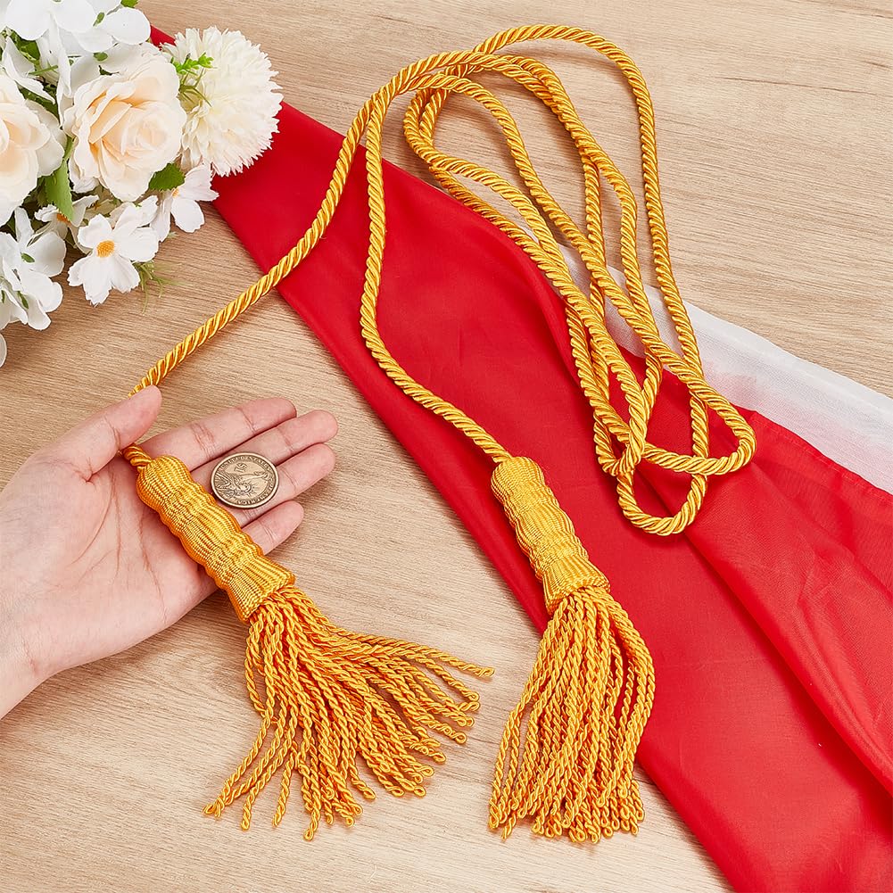 GORGECRAFT 100 m Goud Metallic Dreadlock String 3mm Wrap Touw Nylon Gevlochten Lint Hiphop Haar Tie Vlechten Band String Sparkly Edge Touw Glitter