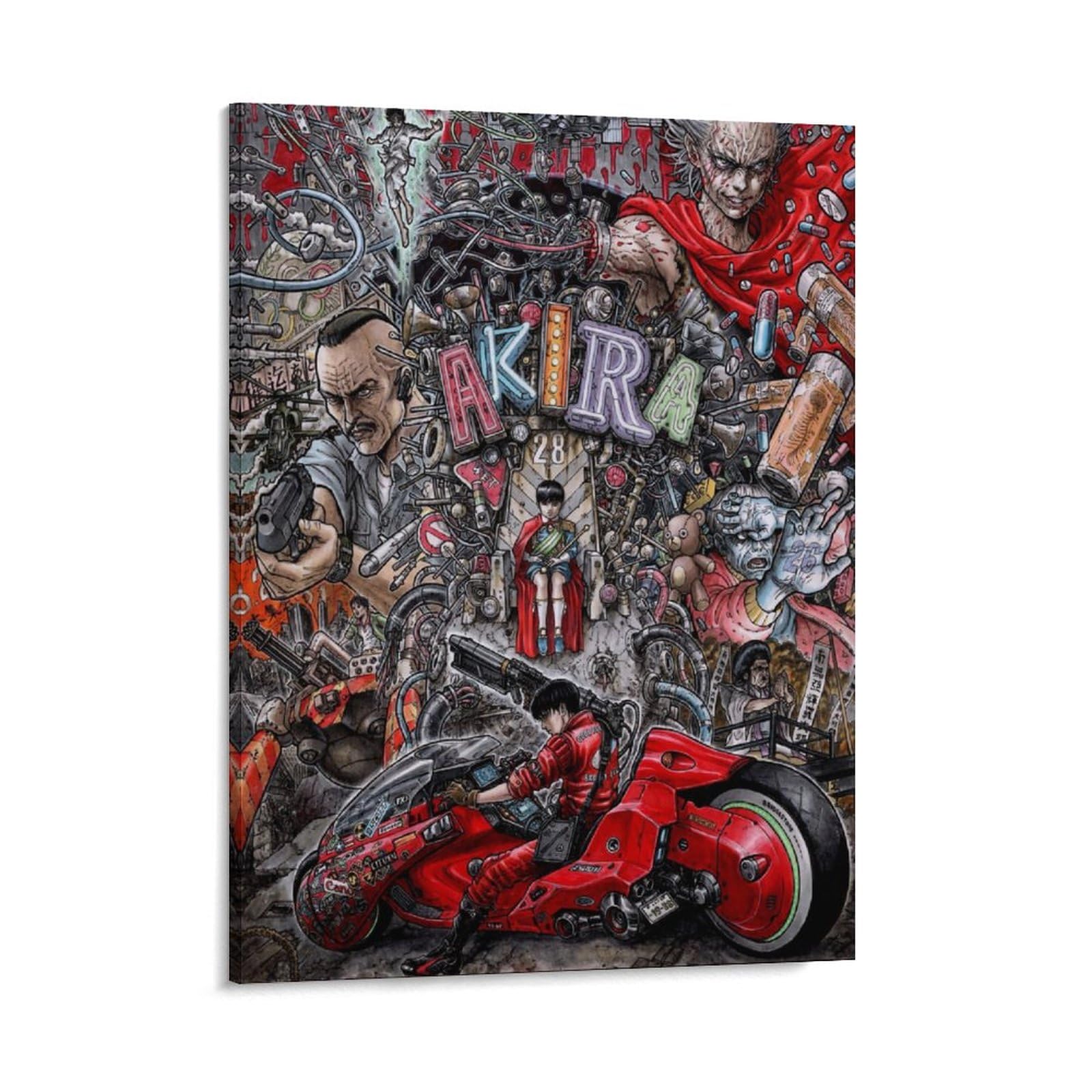 Amazon.co.jp: ポスター アキラ Akira アートパネル 壁掛け 壁のキズを