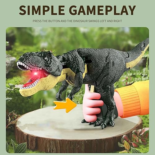 Miniatura 6 de Juguetes divertidos de dinosaurio 2023  Trigger The T  Rex  Juguete T Rex  Juguete de dinosaurio T Rex  Juguete de disparador de dinosaurio  Juguete