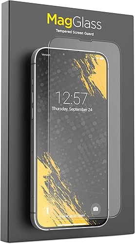 Miniatura 8 de magglass Protector de pantalla mate antirreflejos compatible con iPhone 16e  14 de vidrio templado (6.1 pulgadas), protector de pantalla de