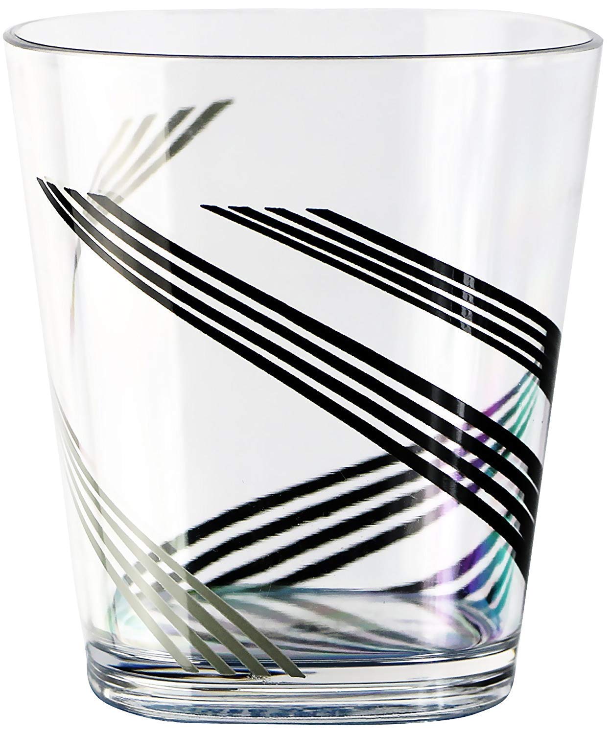 Buy Corelle Coordinates Urban Arc Acrylic Square Rock Glasses, 14Ounce, Set of 6 Online at Low
