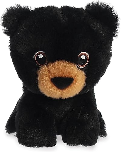 Aurora Eco Nation Mini Oso Negro Ecológico de Peluche - Conciencia ambiental - Materiales reciclados - Negro 5 pulgadas Aurora Eco Nation Mini Oso Negro Ecológico de Peluche - Conciencia ambiental - Materiales reciclados - Negro 5 pulgadas