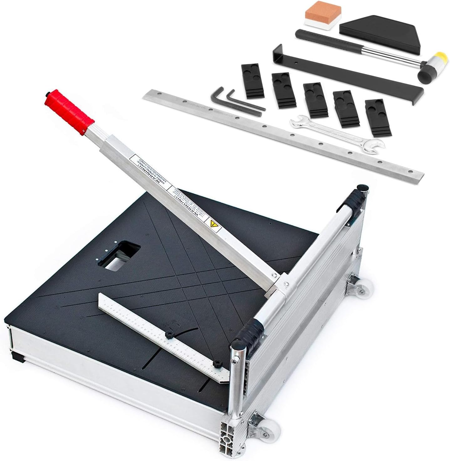 BAUTEC Profi Laminatschneider Schnittbreite 480 mm Parkettschneider