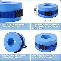 Vista 4 de Juego de aeróbicos acuáticos para ejercicio acuático, equipo de fitness de piscina, juego de mancuernas acuáticas de espuma y puños acuáticos