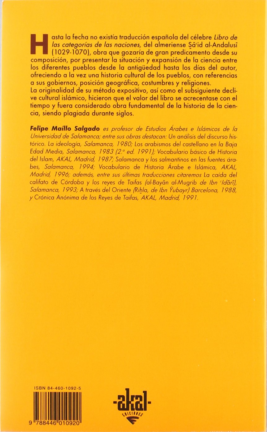 Libro de las categorías de las naciones: 203 (Universitaria)