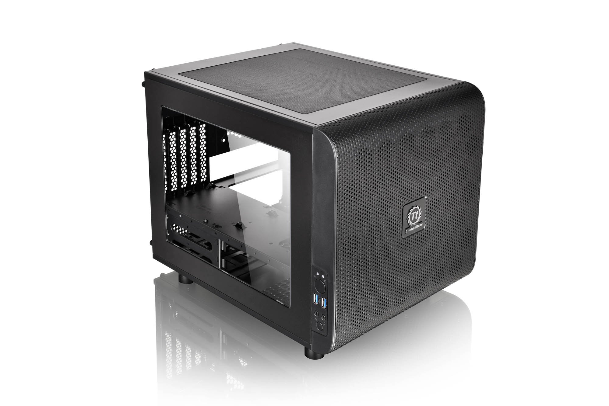 Amazon.co.jp: Thermaltake Core V21/Black/Win/SECC 水冷対応