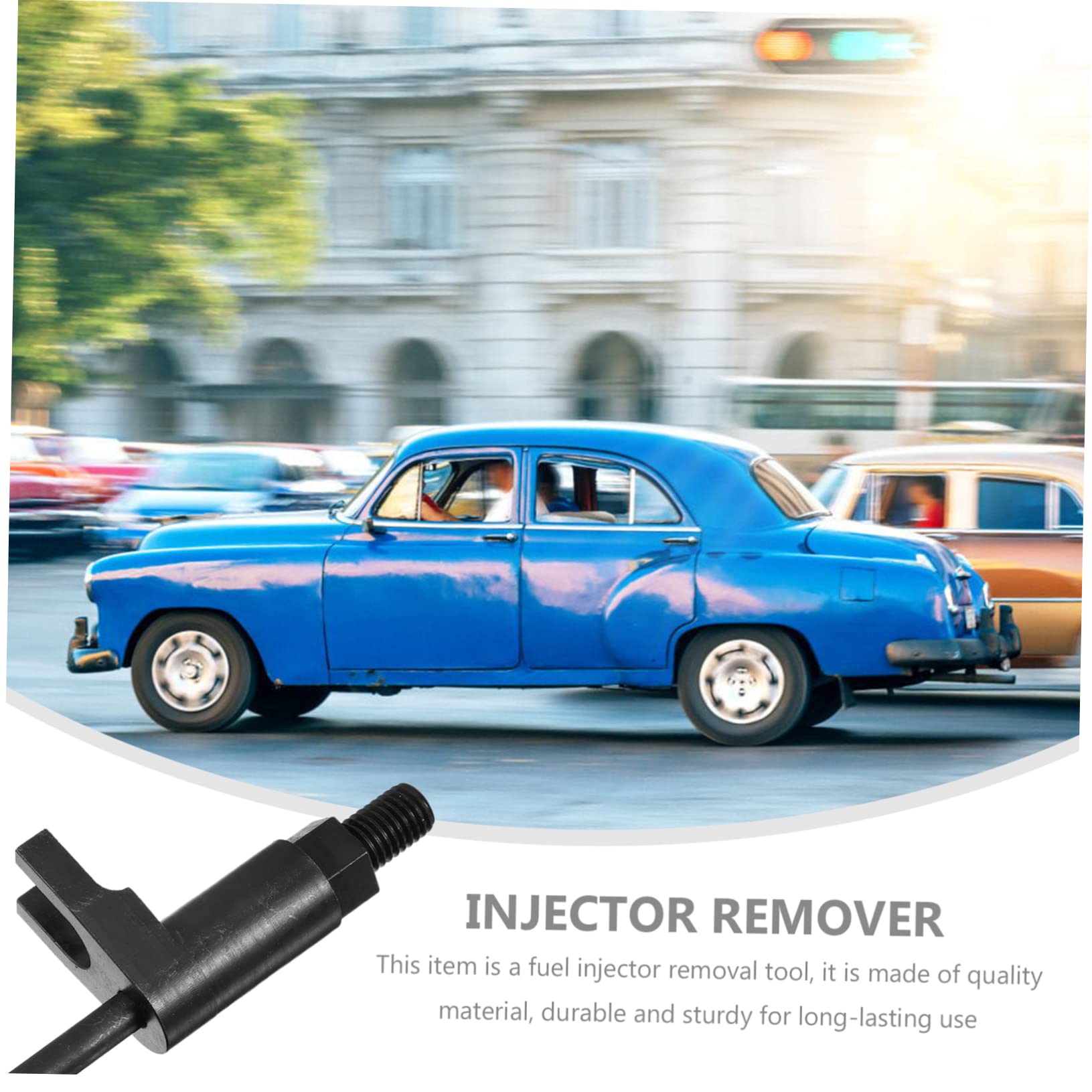 Kit di Rimozione Iniettori Diesel in Acciaio al Carbonio Nero | Strumento Professionale , Resistenza alla Corrosione e Alta Robustezza Stile Casuale