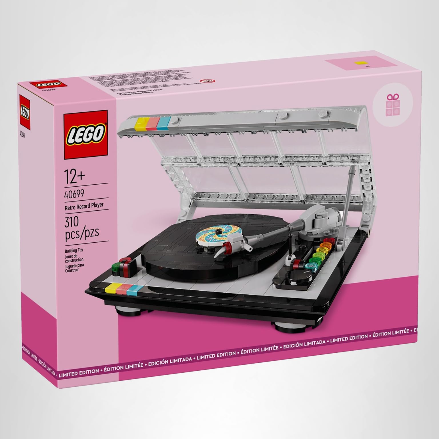 TV &Blu-ray Discレコーダー&TV台セット Amazon.com: LEGO 40699 Retro Record Player 310 Piece Limited