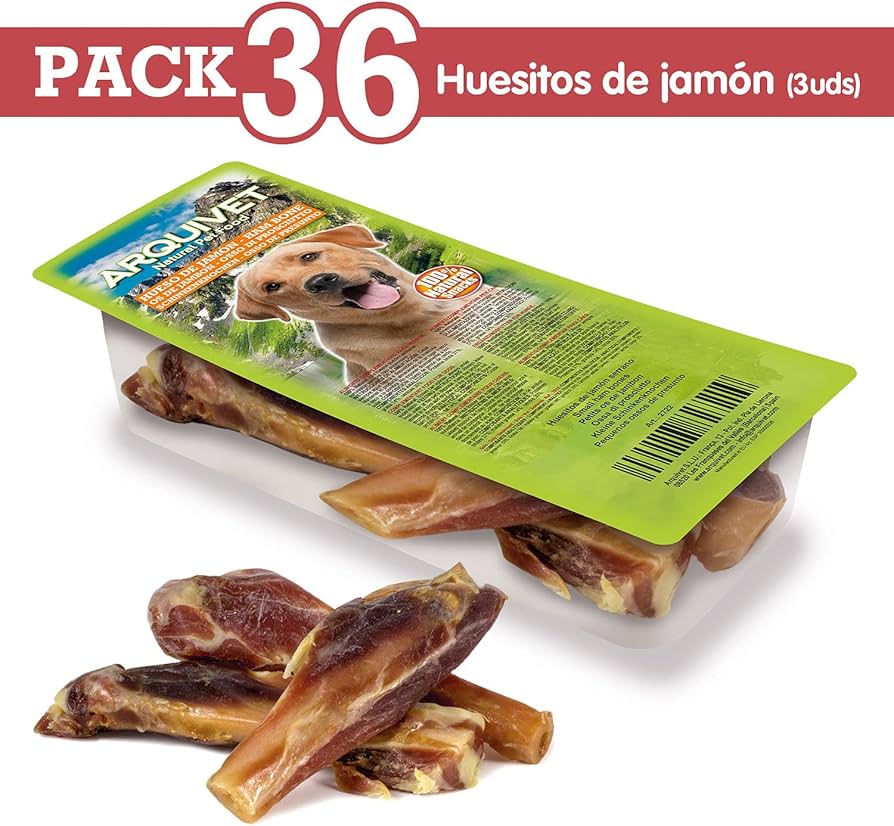 De Boon - Natuurlijke Honden Snack - Varken, Serrano - Half Hambot - 1