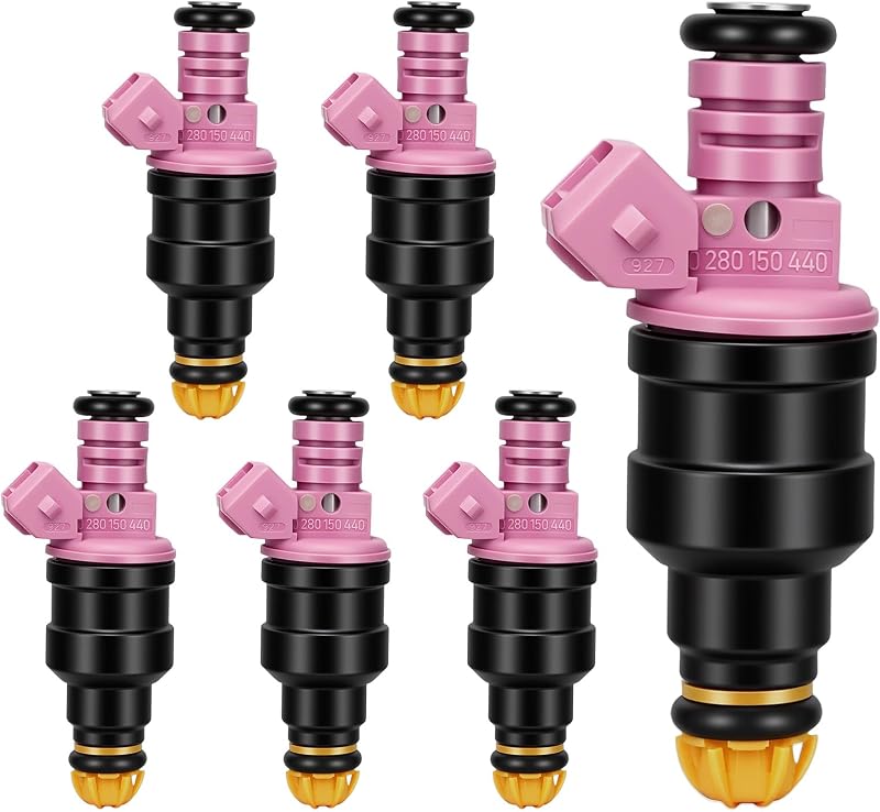 Injetores de combustível Zxyculture 0280150440 para BMW 328i, 328is, 528i, M3 e Z3 – 6 unidades