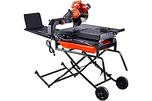 DEWALT 10-inch Wet Tile Saw with Stand