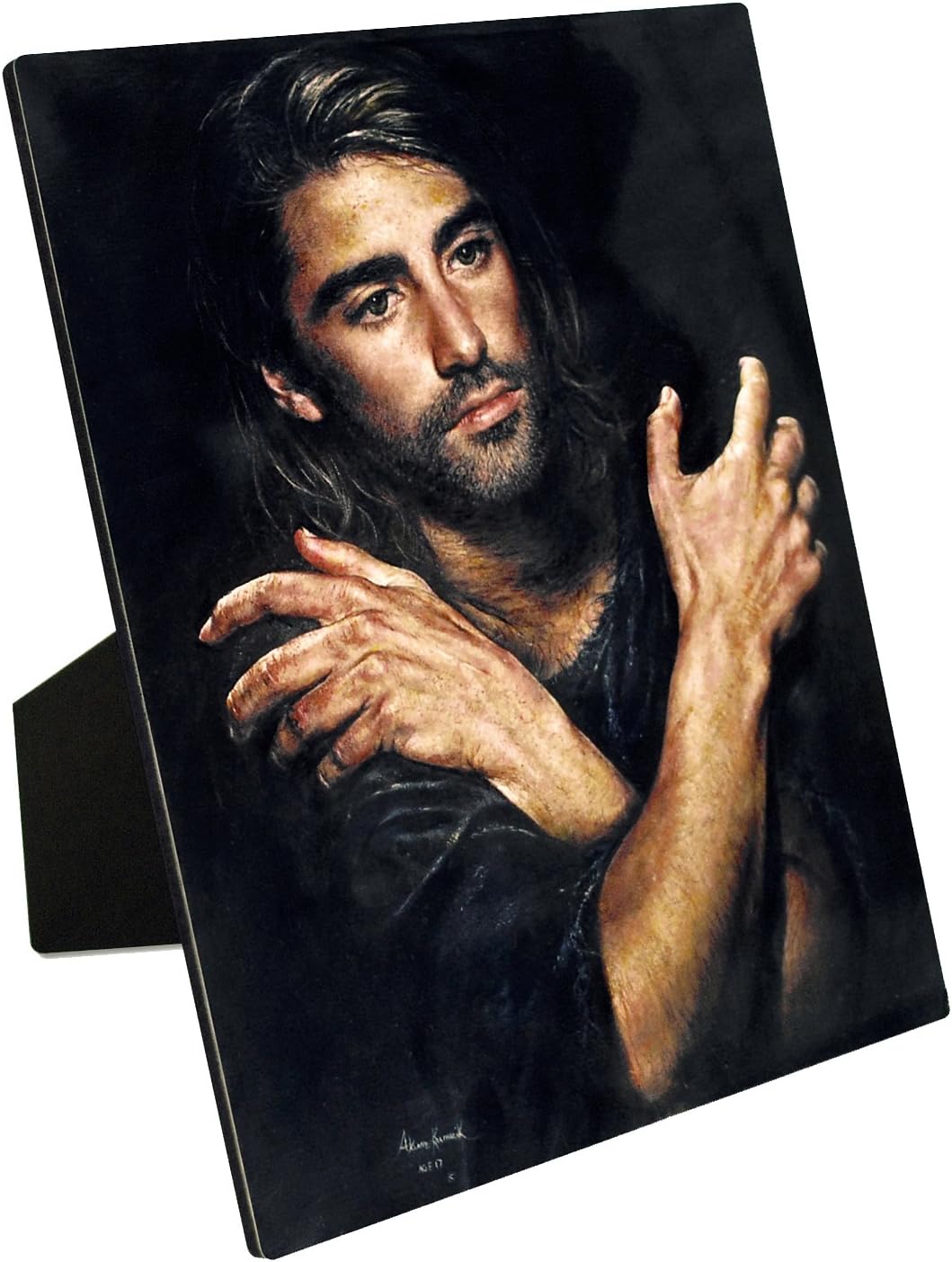 Akiane Kramarik I Am, Jesus Art Print, 8x10 Desktop Panel