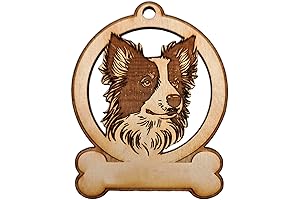 Border Collie Christmas Ornament: Capture the Joy of Your Beloved Collie