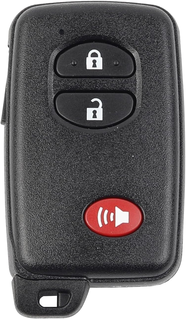 Dasbecan Smart Key Fob Replacement Compatible with Toyota 4Runner 2010-2019 Prius C V Venza Scion TC Keyless Entry Remote Control Replaces HYQ14ACX 89904-47230 271451-5290 315MHz 3 Buttons