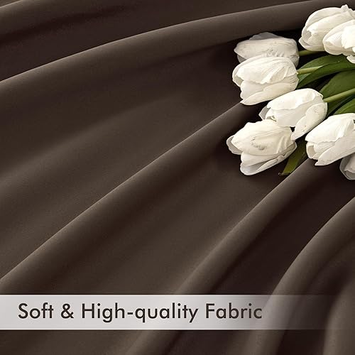 Miniatura 59 de MIULEE Cortinas Opacas de Pestaña Trasera Verde Salvia de 84 Pulgadas de Largo, Juego de 2 Paneles para Sala de Estar y Dormitorio, Privacidad