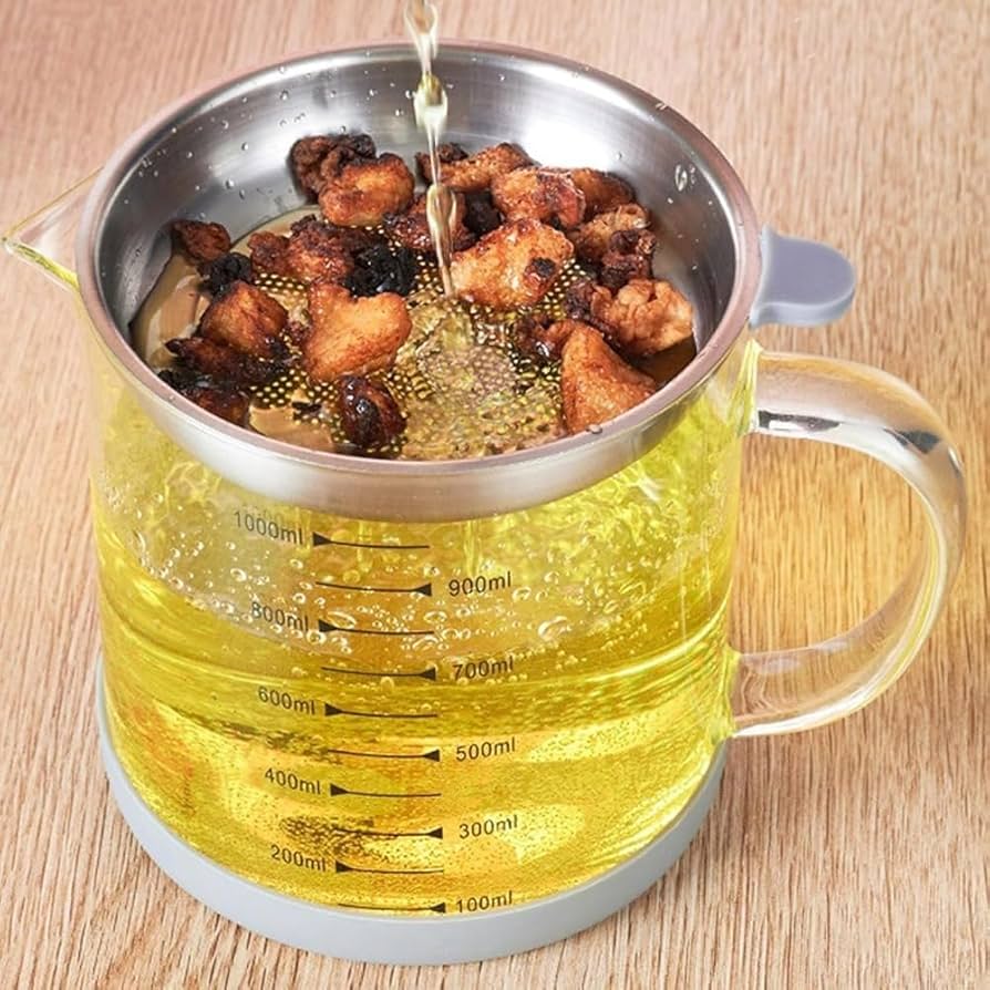 Amazon｜オイルポット 耐熱ガラス 液だれ防止 オイルビネガー