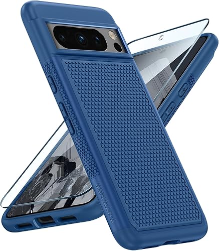 Vista 192 de FNTCASE Funda para Samsung Galaxy A23 5G: (Samsung Galaxy A23 4G LTE) Funda protectora de doble capa resistente para teléfono celular a prueba
