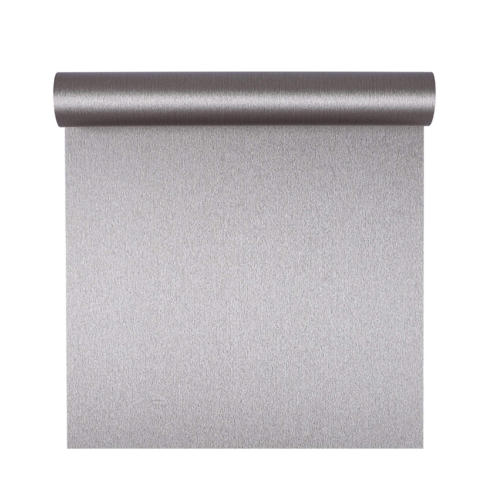 Papier peint adhésif mat effet brun brossé texturé premium