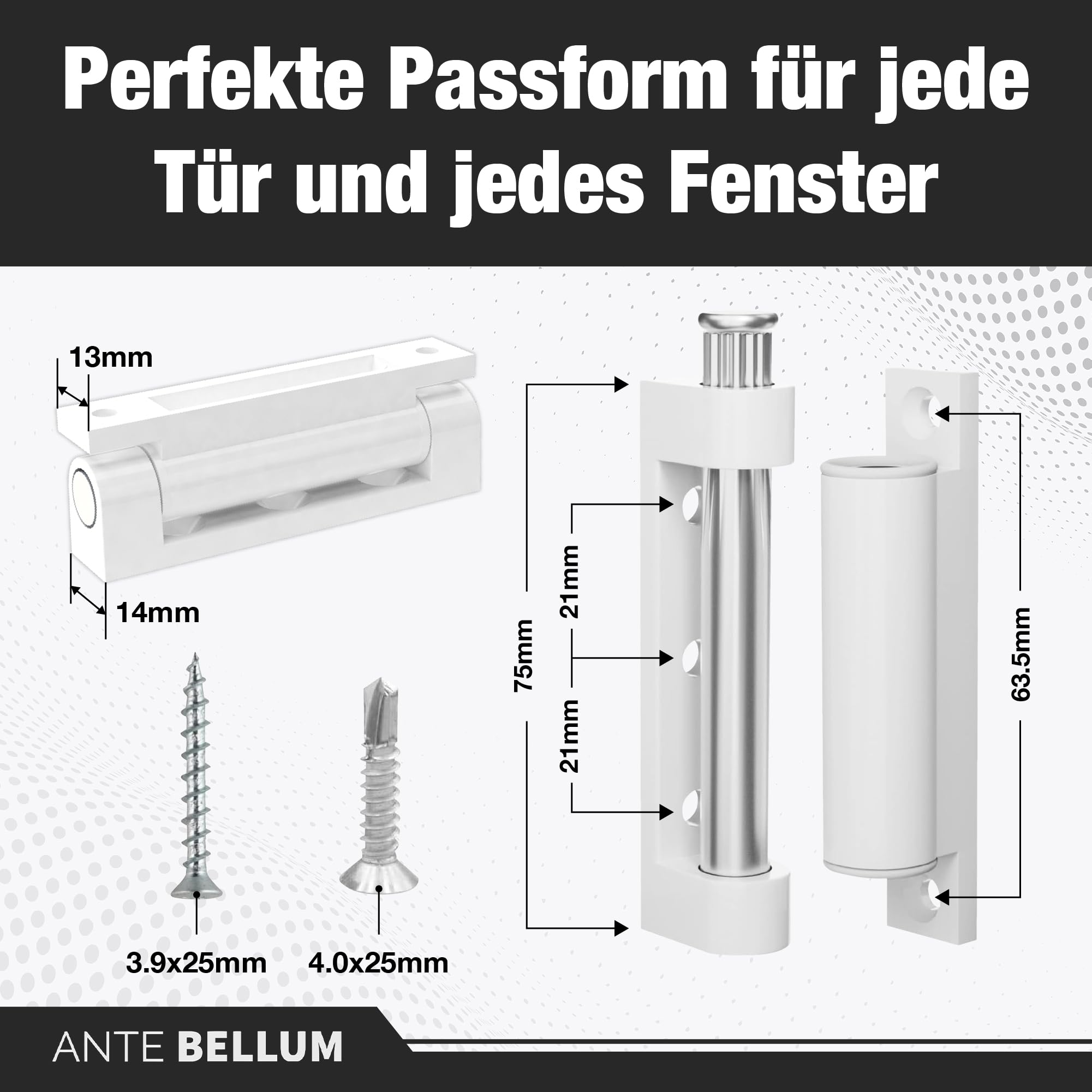 Scharnier Gebrochen Brücke Aluminium Legierung Fen Produktbild-Vorschau 8