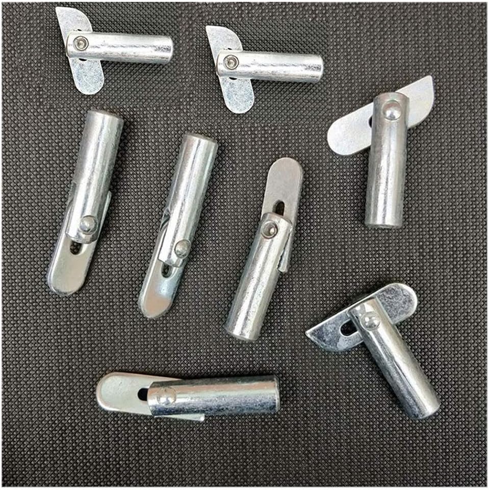 Detachable Scaffolding and Guardrail System Locking Pin, Hinge Pin, Shelf Bracket Welding Fixing Peg Pins, Steel Galvanizing, 8 Pcs