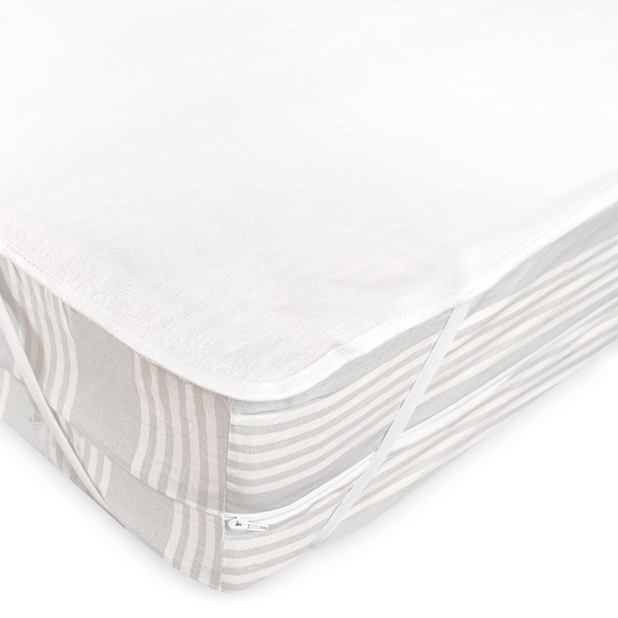 Linnea Wodoodporna płaska obudowa 140x200 cm Arnon Polar 100% bawełna laminowana poliuretan