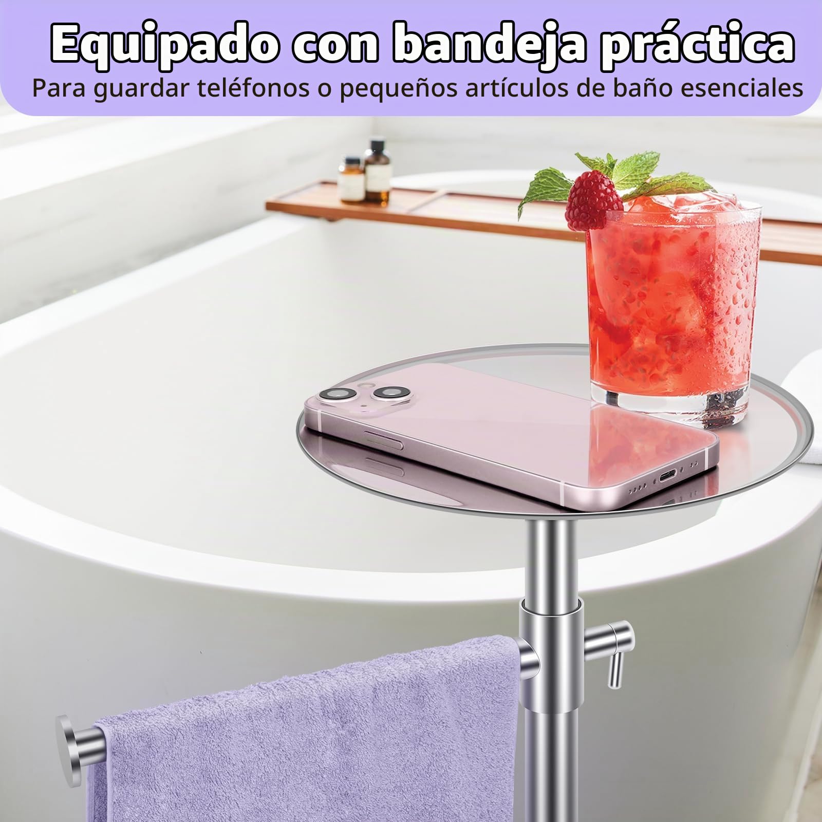 Alyvisun Toalleros de Baño de Pie, Porta Toallas Autónomo
