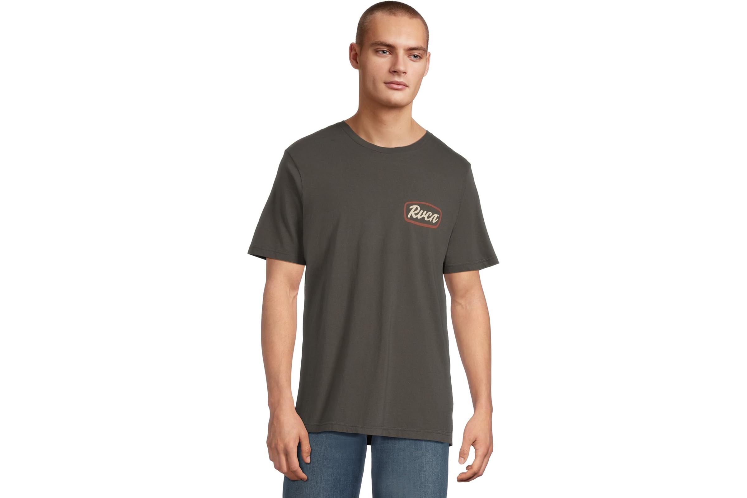 Мужская рубашка RVCA Sign Post Short Sleeve