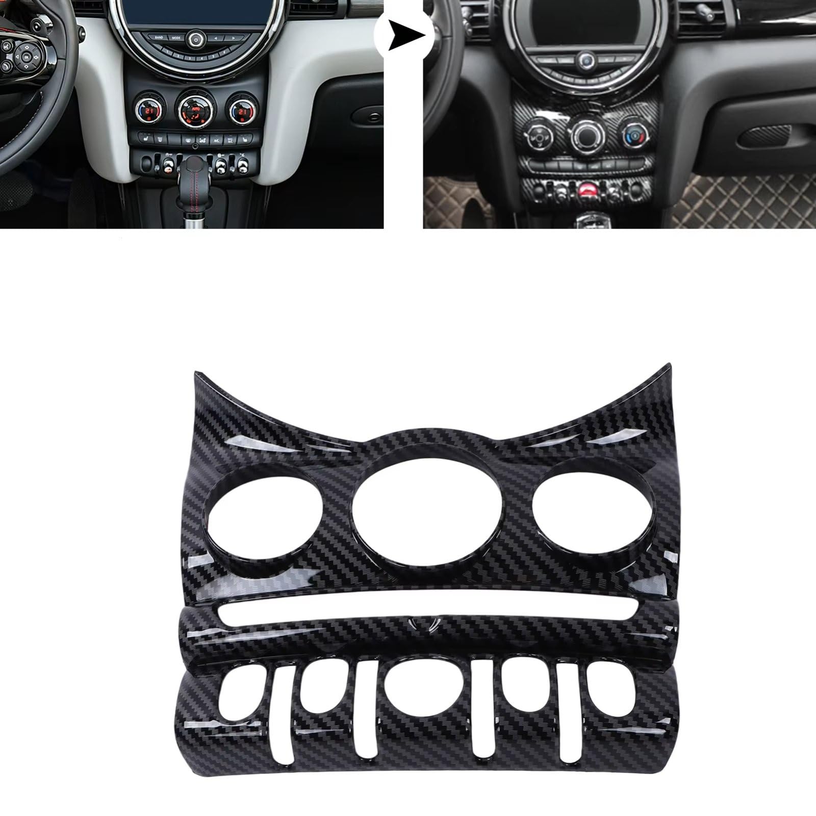 Compatibile Con Mini Per Cooper Per F55 5 Porte Modanature interne auto