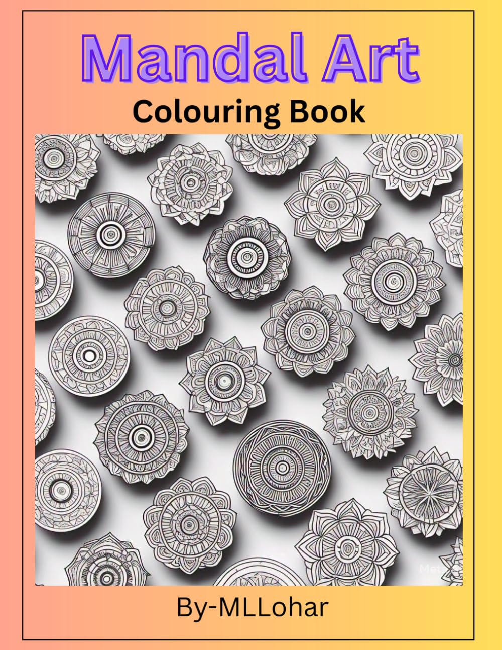 Livre de coloriage mandala basic mandal art pour débutants