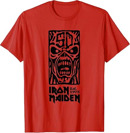 Amazon.com: Iron Maiden T Shirt Powerslave World Slavery Tour