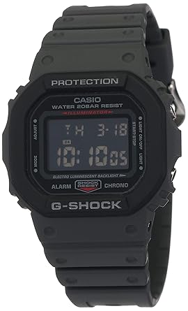 Casio G-Shock Digital Black Dial Unisexs Watch-DW-5610SU-8DR (G1016)