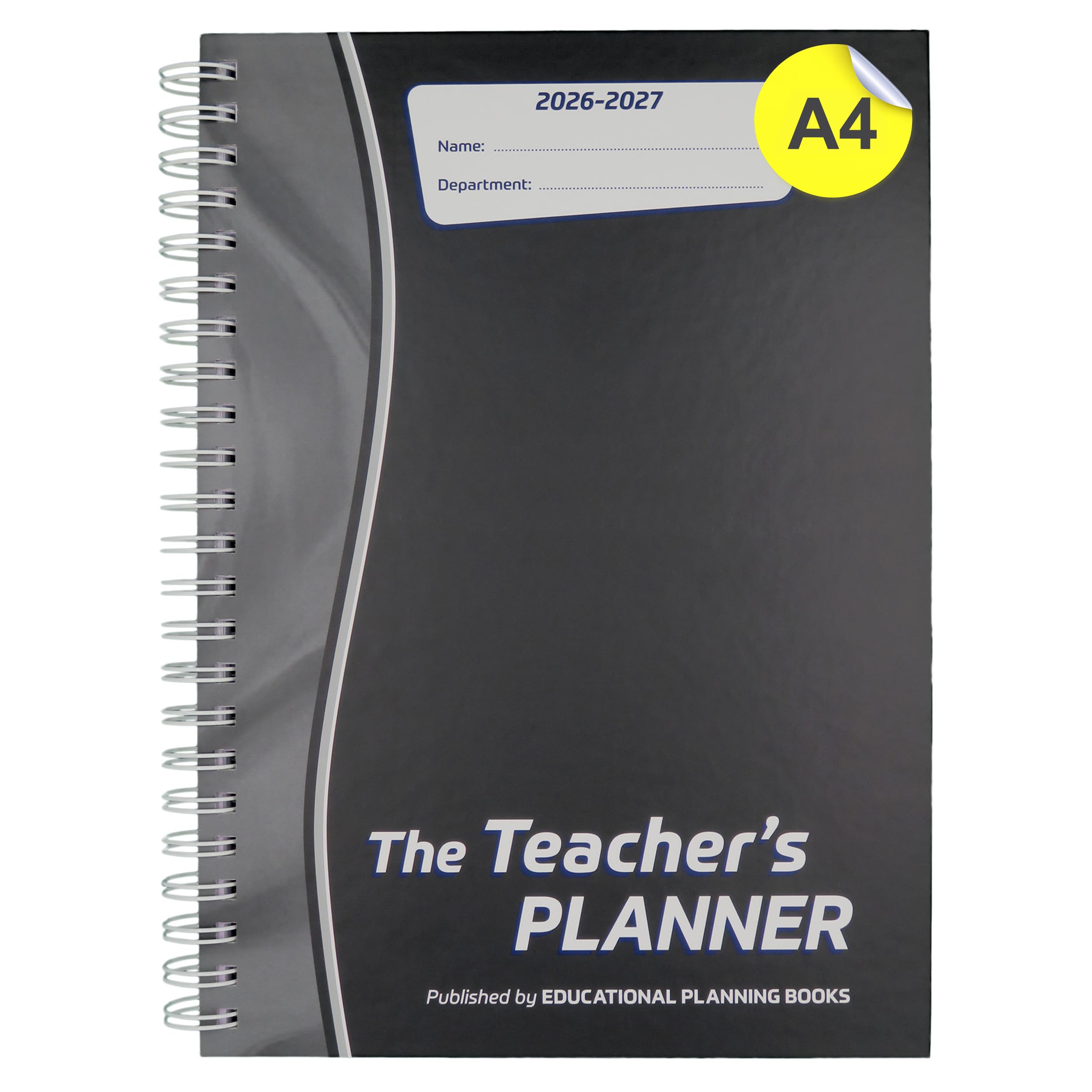 The Teachers Planner 2026-2027 for Secondary School – A4 – Six Period Day – Page-a-Day & Undated, with Dedicated Pages for Year Planning, Exams, Marking and more (TP3-C)