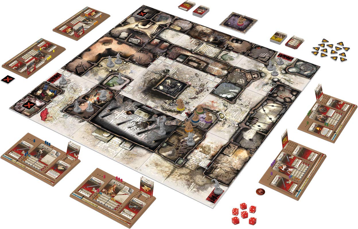 CMON, Zombicide: Black Plague, Grundspiel, Kennerspiel, Dungeon Crawler, 1-6 Spieler, Ab 14+ Jahren, 60+ Minuten, Deutsch