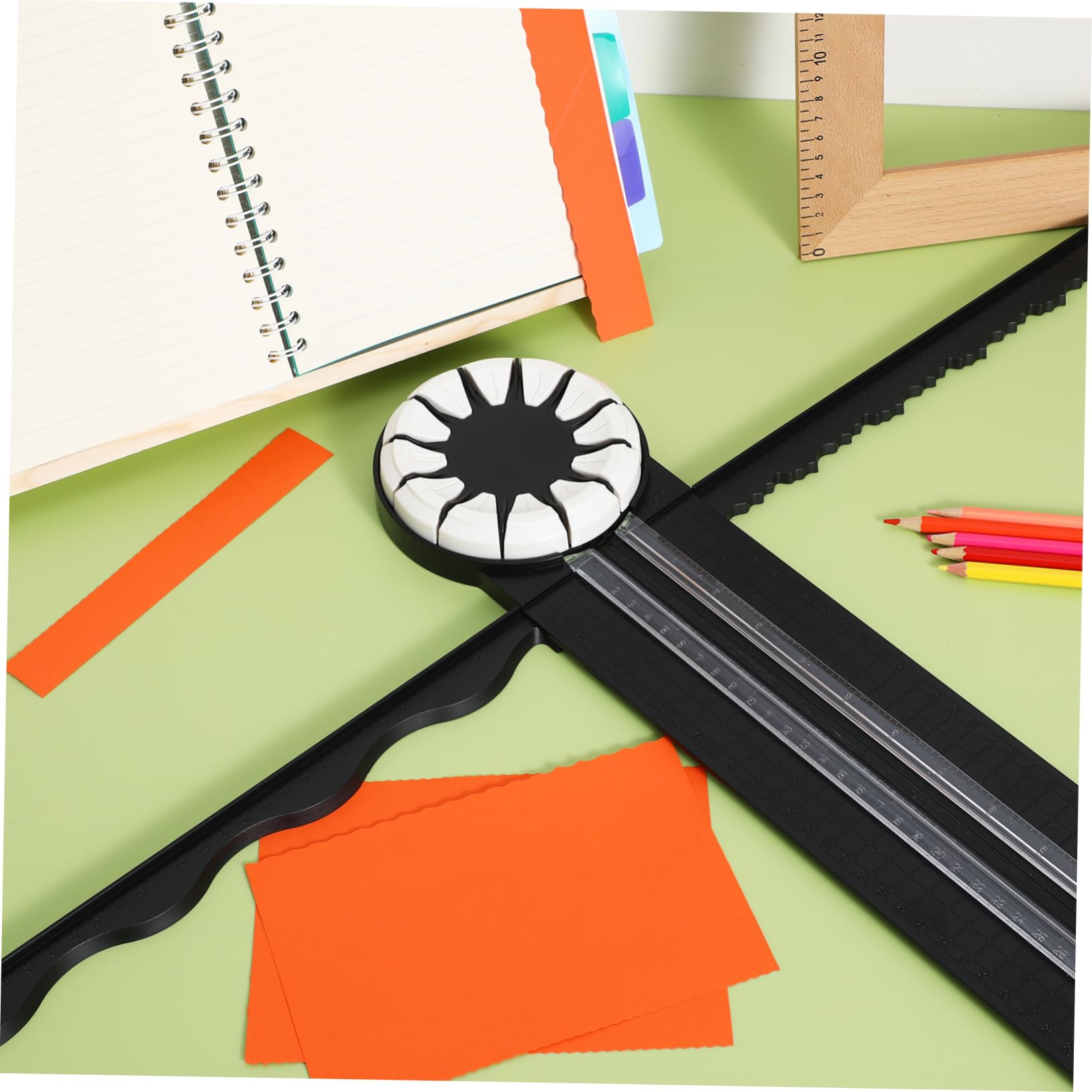 Gadpiparty Cortadora de Papel y Cortar Cartulina de Alta Precisión Material Plástico y Operación Fácil para Manualidades y Oficina Adecuado para Scrapbooking