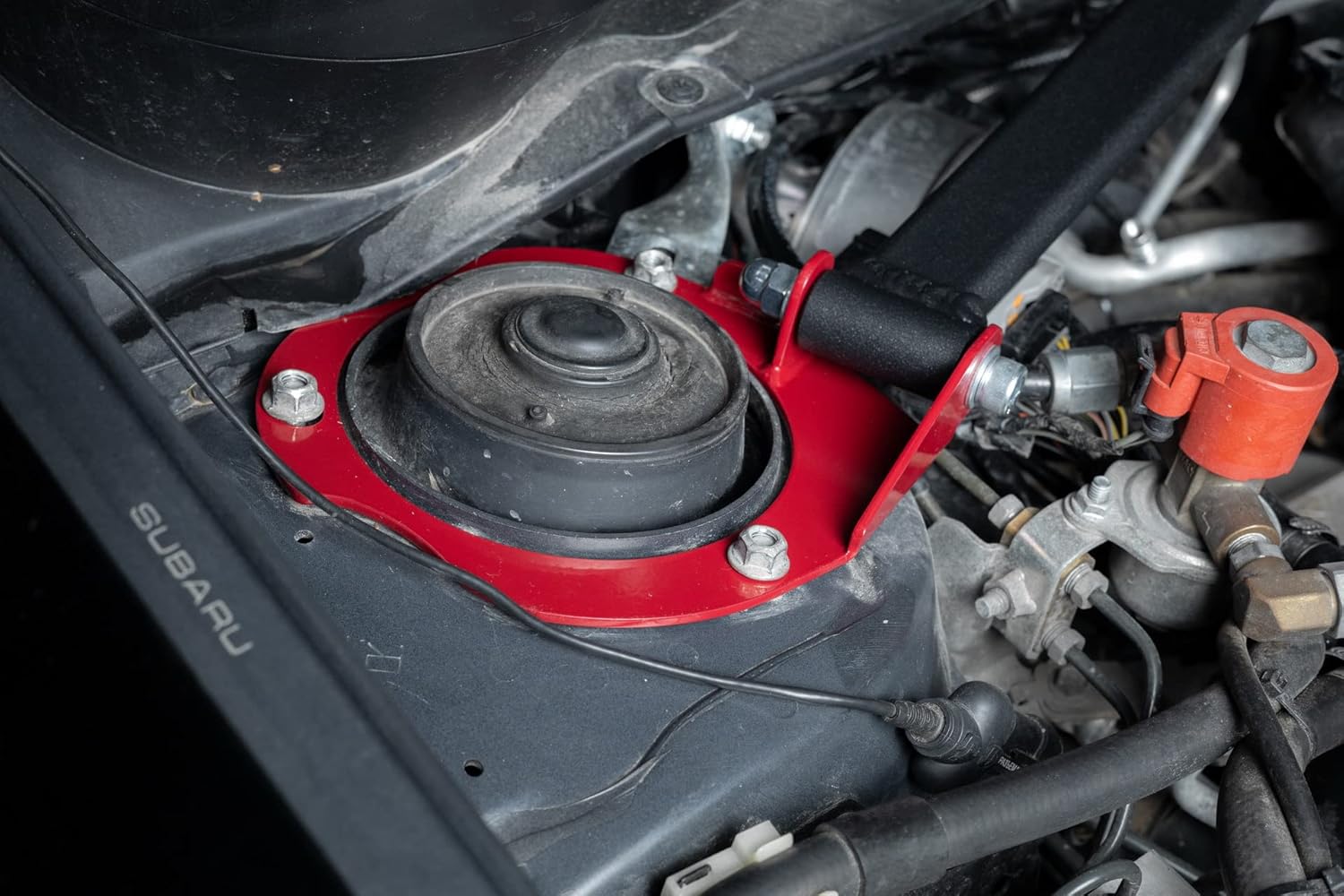 Taiko Front Tower Strut Bar Brace compatible with Subaru Forester Impreza WRX SH GH GR Turbo