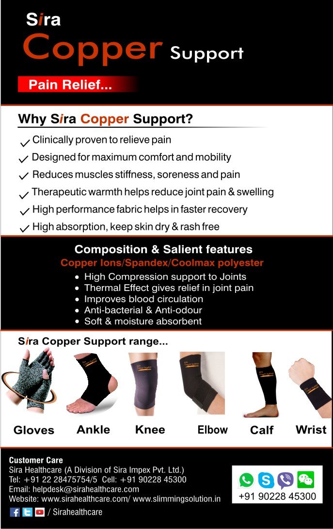 Sir Jointcomfo Sir Copper Compression Support Sleeve Sir Jointcomfo Sir Copper Compression Support Sleeve