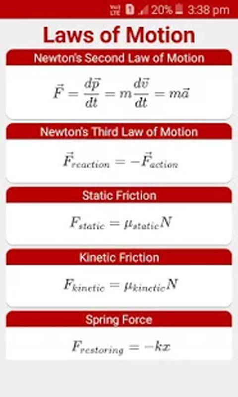 All Formulas - App on Amazon Appstore