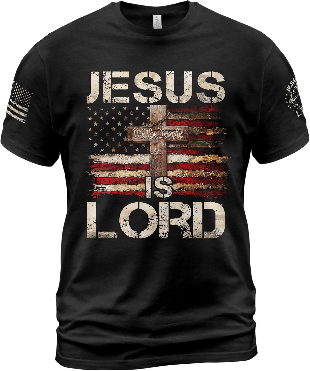 Custom Jesus is Lord Shirt, Personalized Jesus Shirt, Religious Shirts, Funny Christian Shirts for Men, Cross Shirt