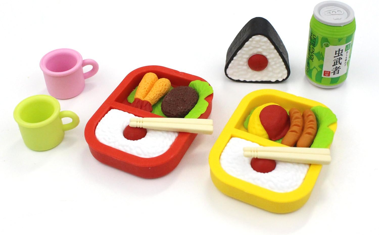 Iwako SCERBRI027 Picnic Eraser, Pack of 10