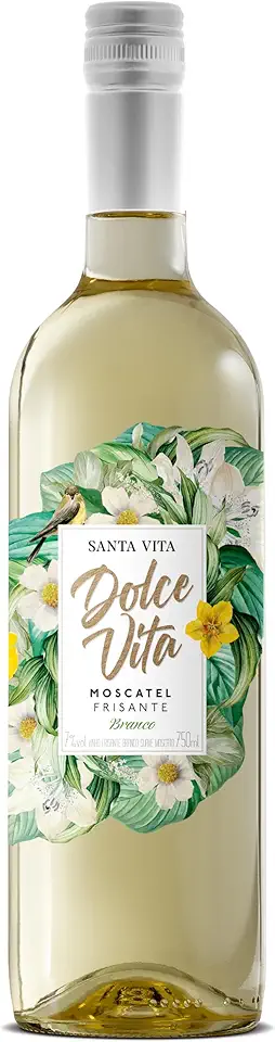 Vinho Branco Frisante Santa Vita Moscatel 750ml (1 Unidade)