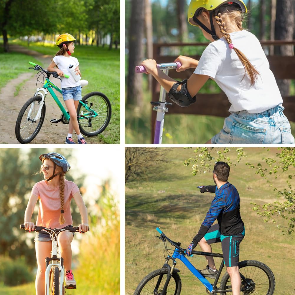 Fahrradgriffe mit Quastenschlangen, rutschfeste Gummi-Fahrradlenkergriffe für Kinder, Mädchen, Jungen, spezialisierte Ersatz-Fahrradgriffe, für Roller, faltbar, Mountainbike, Dreirad, BMX, MTB