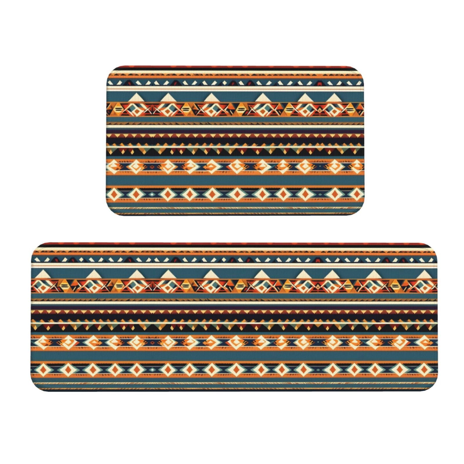 Tapetes de cocina antideslizantes y absorbentes estilo granja, pack de 2
