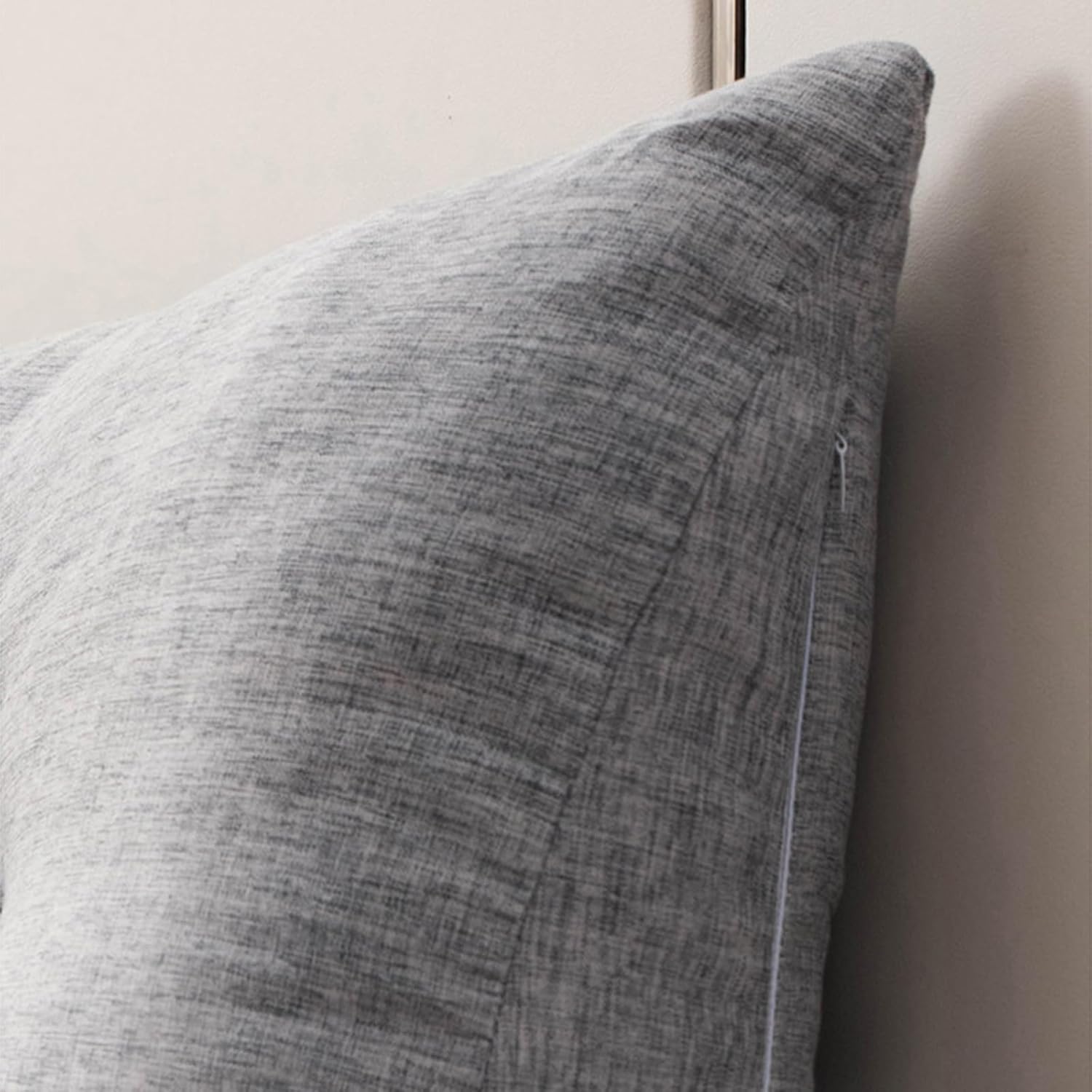 Wedge Pillow Headboard Triangle Back Support Reading Pillow, Back Support Back Positioning Cushion, Daybed Support Pillows for Sitting Up, Reading Or Working,B,60cm